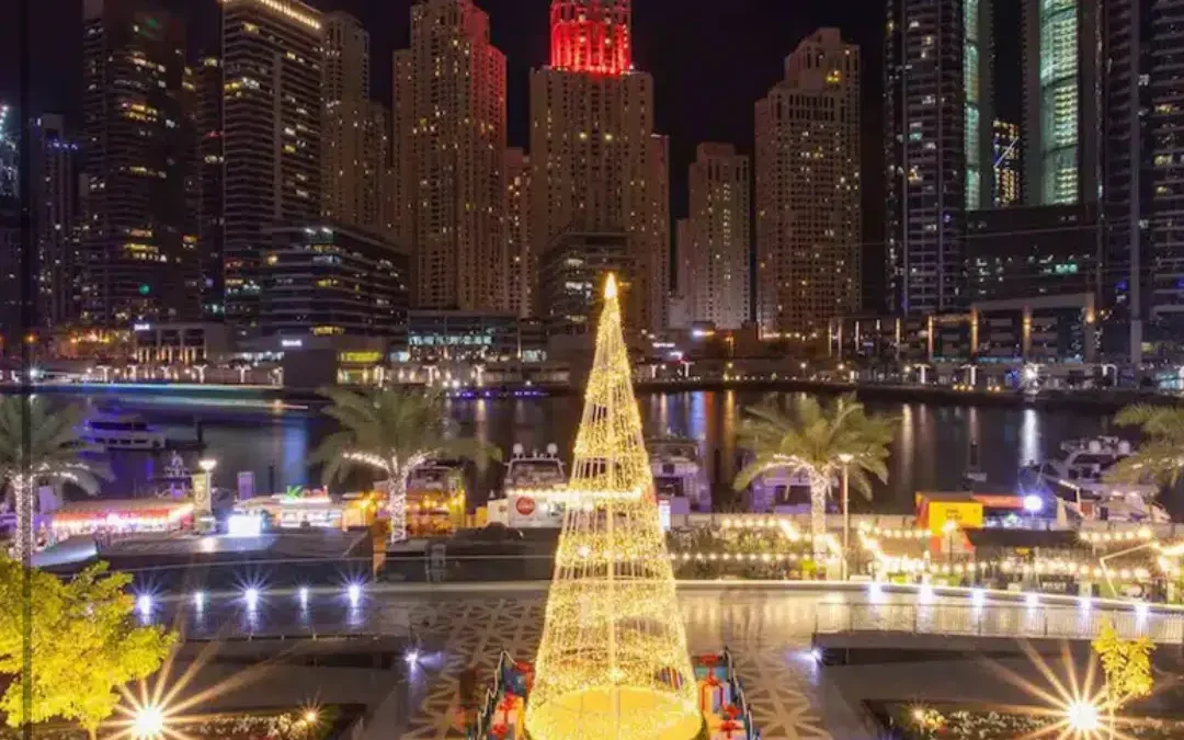 جشن کریسمس در دبی
