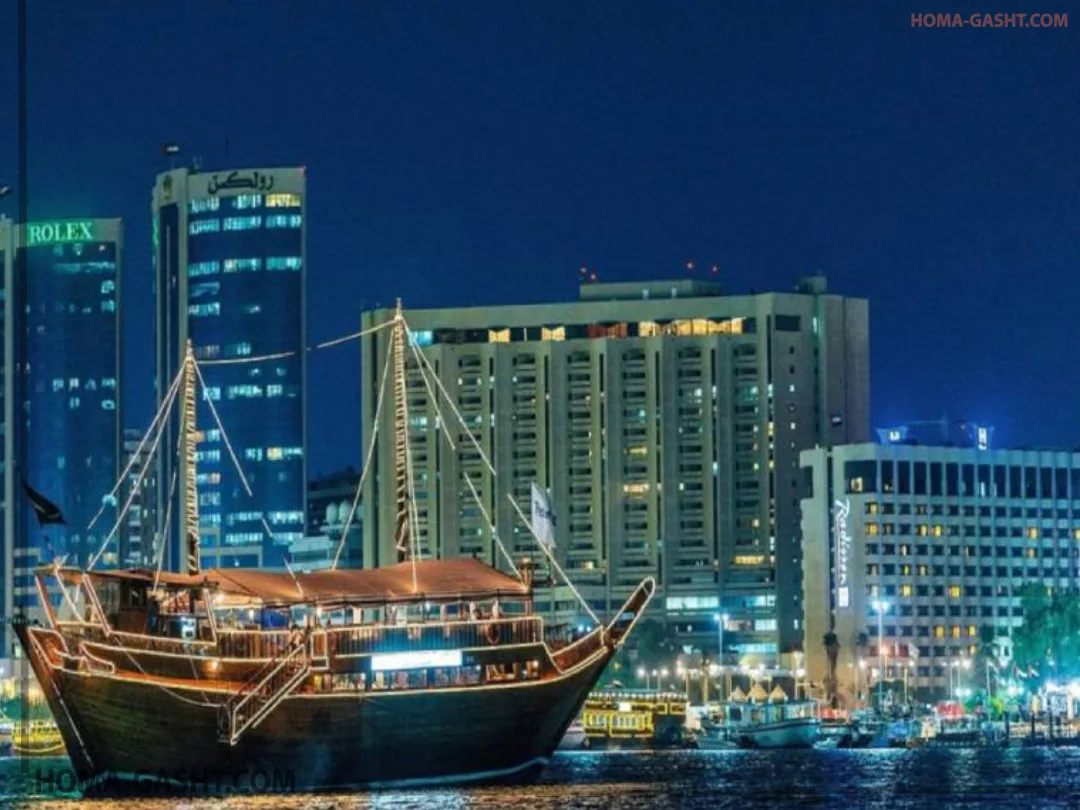 Al Mansour cruise ship کشتی کروز المنصور