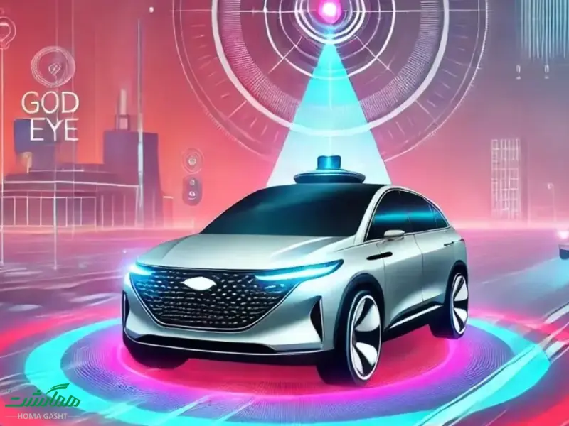 چشم خدا برای رانندگی خودران BYD