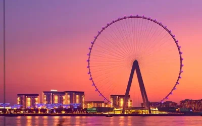 بررسی کامل عین دبی؛ تجربه بزرگ‌ترین چرخ و فلک جهان و صرف شام در میان ابرها